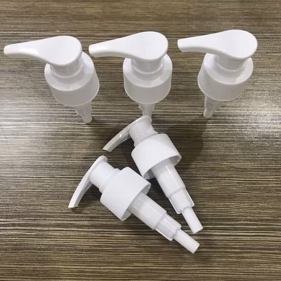 Testa della pompa per shampoo con gel doccia in plastica personalizzata colore 28mm 24mm PP dalla Cina