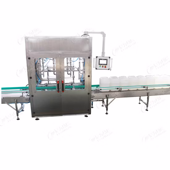 Automatica 330ml 500ml 1500ml Pet Bottiglia di vetro Bevanda liquida Alcol Vino Riempimento Impianto di imballaggio Scintillante Acqua minerale potabile pura Imbottigliatrice